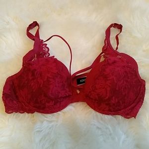 Strappy Red Lace Bra from Adore Me